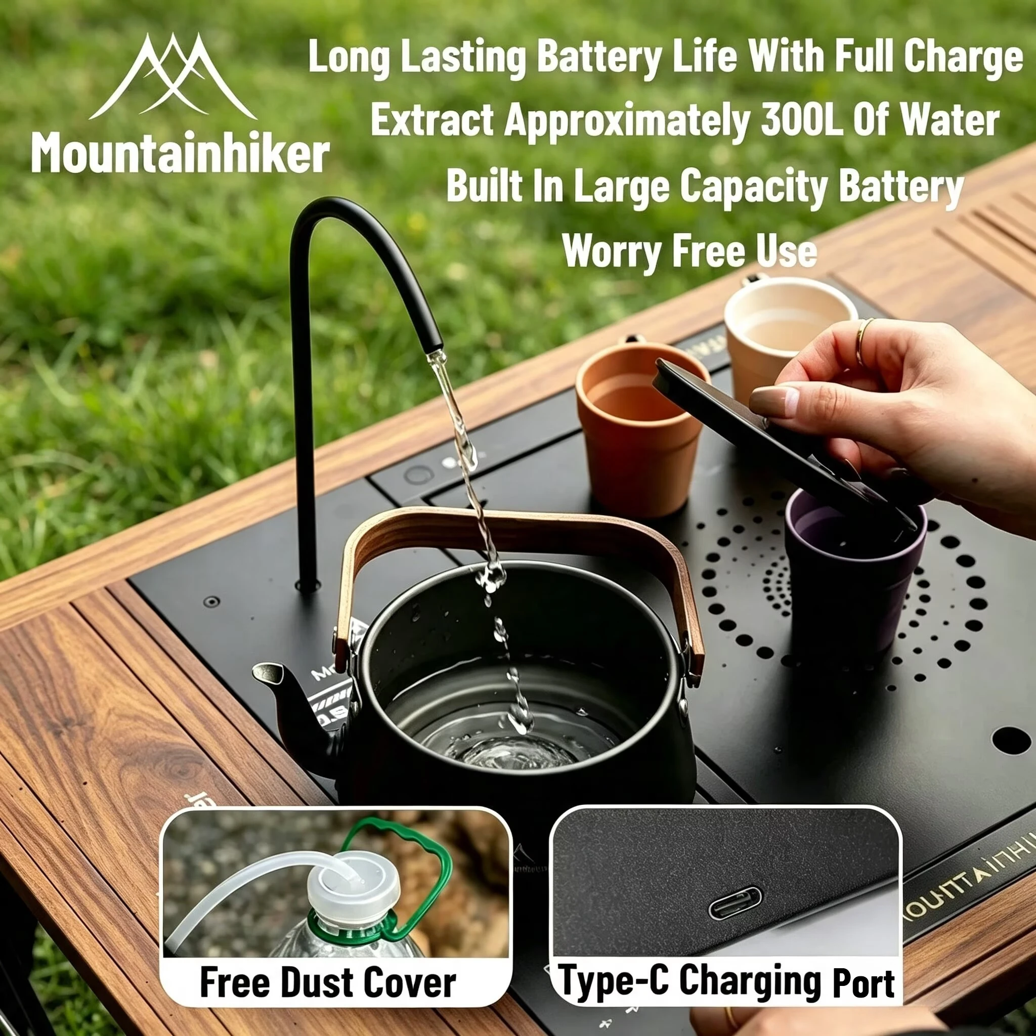 Camping Cooking Accessories - IGT Electric Water Dispenser Camping IGT