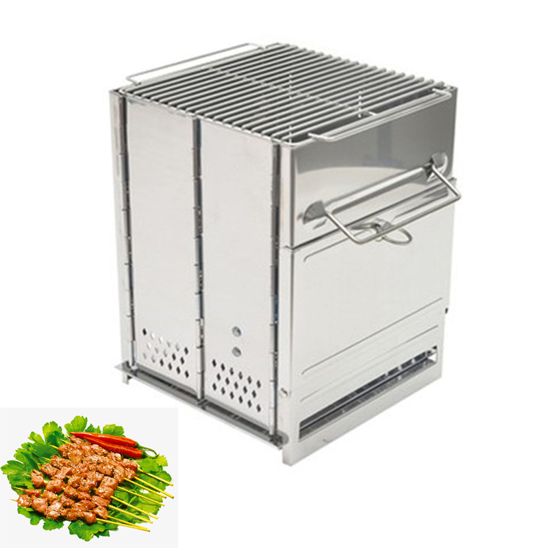 Camping Cooking Accessories - Wood Stove Outdoor Camping Equipment Deconstructable