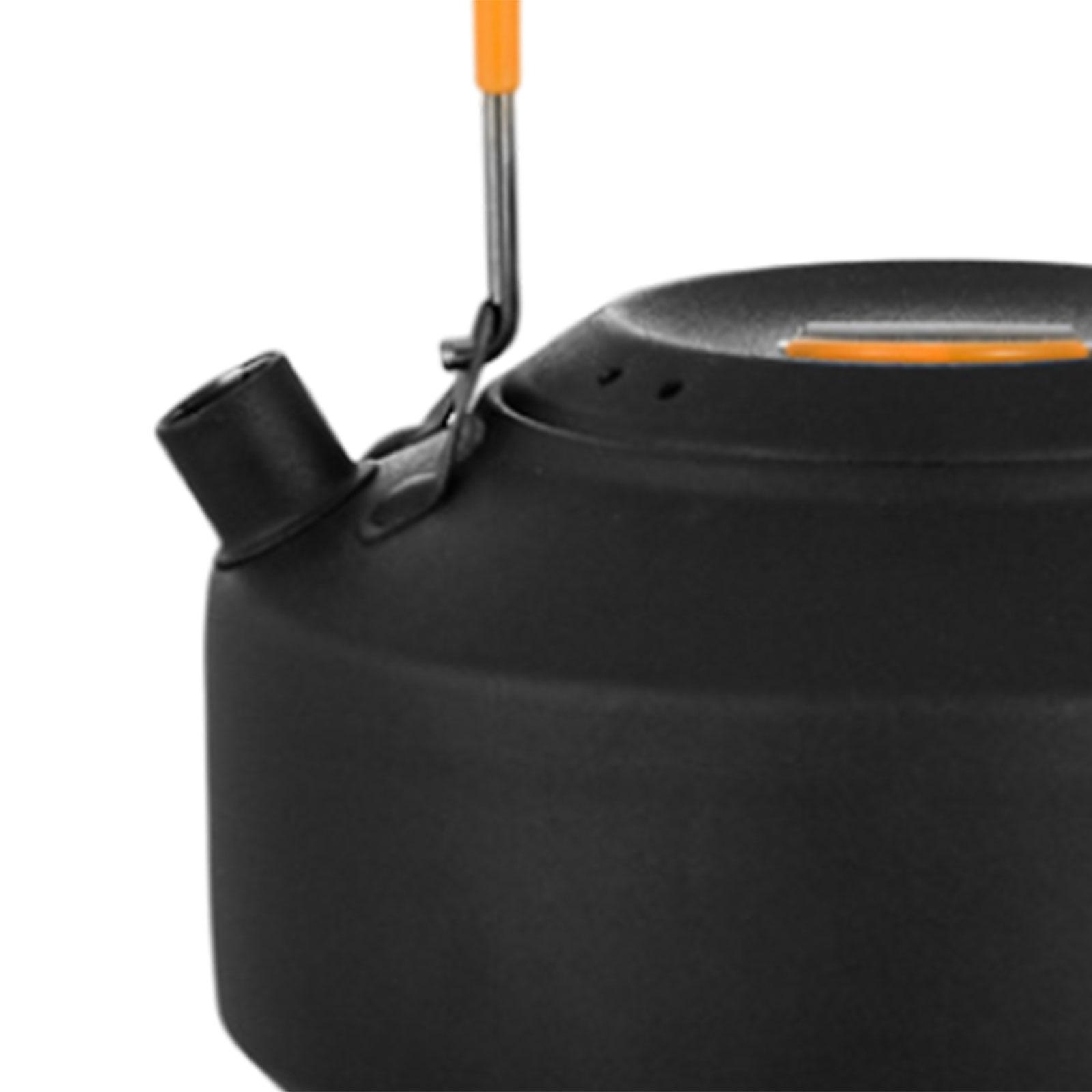 Camping Cooking Pot With Lid - Portable Camping Kettle Coffee Pot with