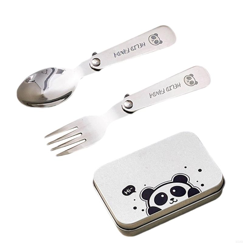 Folding Metal Camping Cutlery  - Camping Cooking Utensils Storage ulasan dan harga