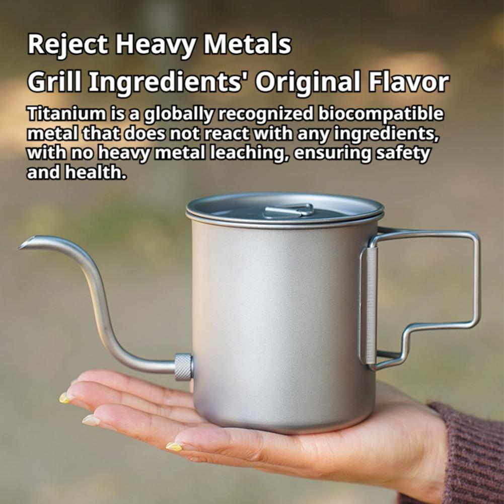 420ml Lightweight Titanium Cof - Camping Cooking Set Lightweight ulasan dan harga