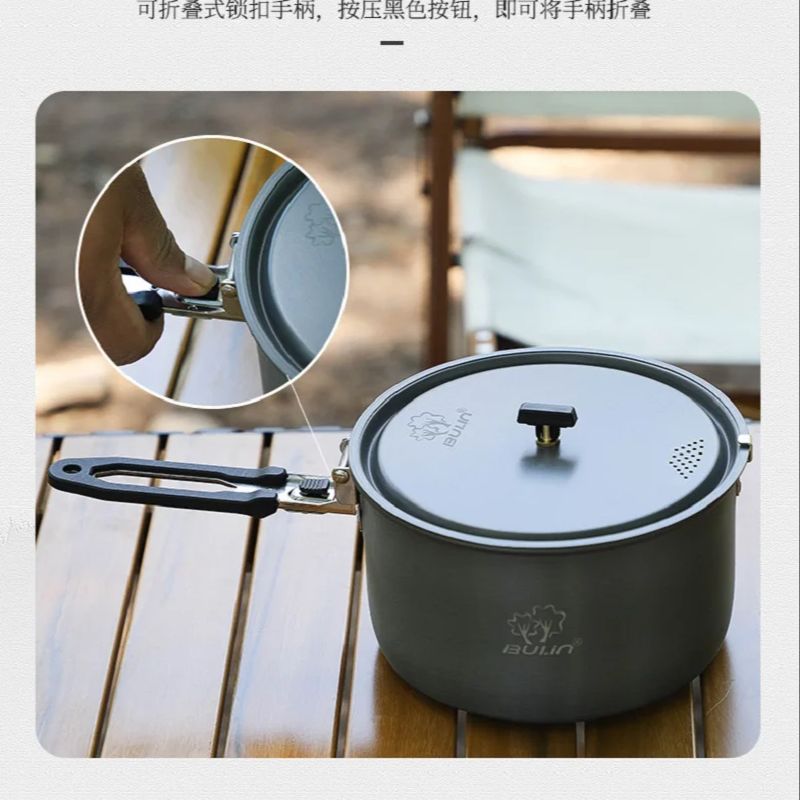 Camping Cooking Pot Bulin BL20 - Camping Cooking Kettle ulasan dan harga