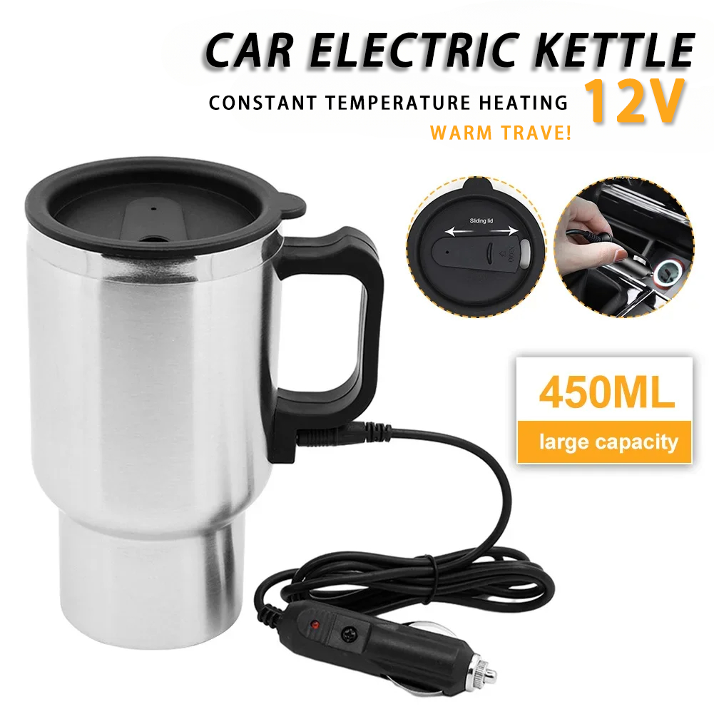 Electric Heating Car Kettle DC - Camping Cooking Electric ulasan dan harga