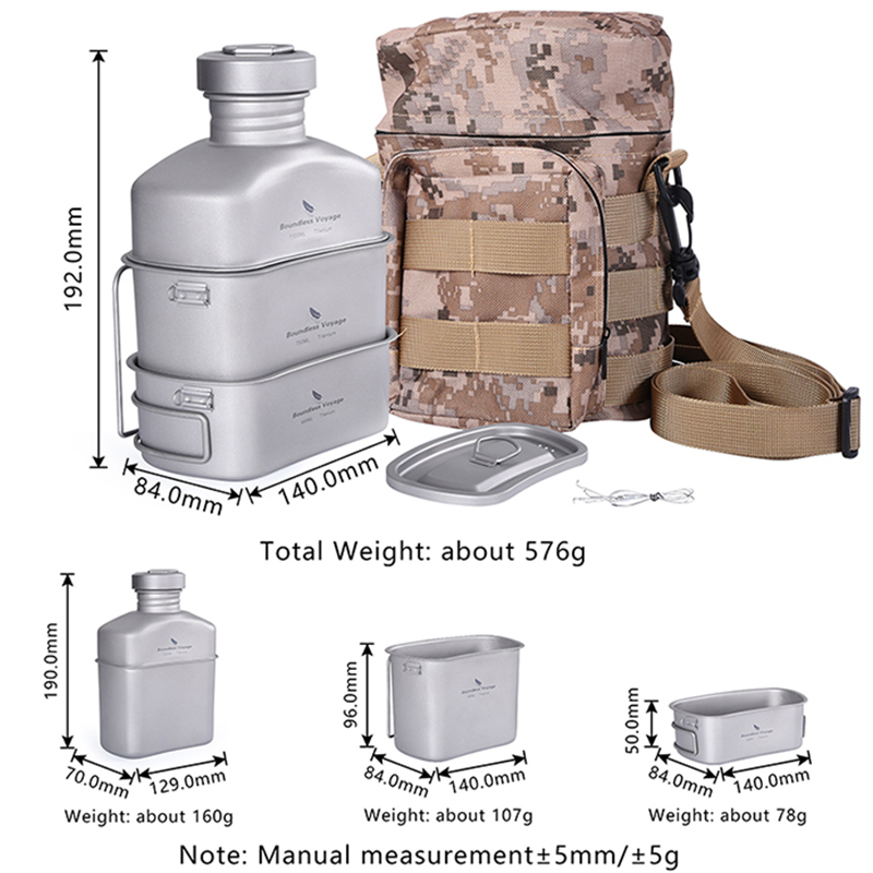 Boundless Voyage Outdoor Milit - Camping Cooking Books ulasan dan harga