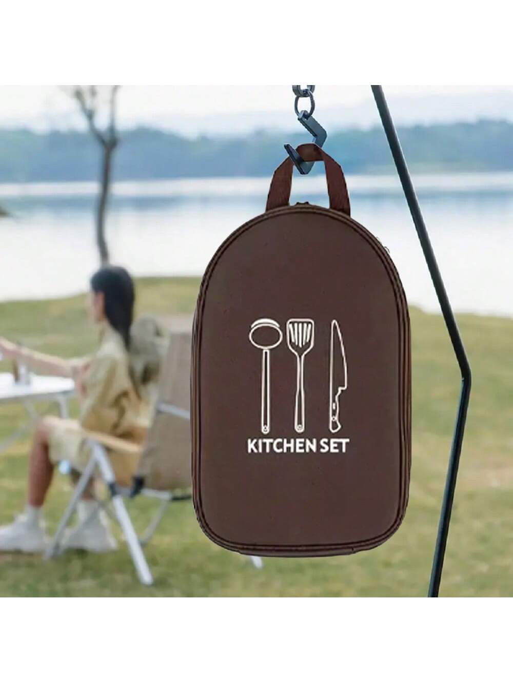 Outdoor Camping Cookware Stora - Camping Cooking Utensils Storage ulasan dan harga