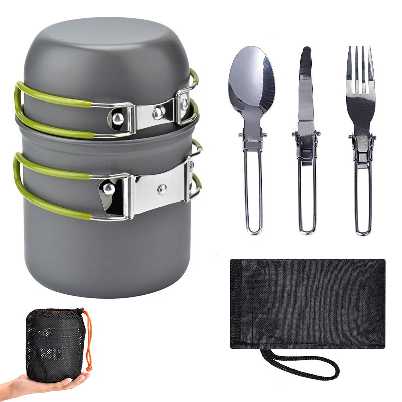 Outdoor Portable Camping Cookw - Camping Cooking Easy ulasan dan harga