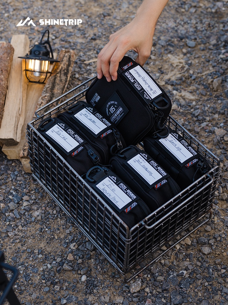 ShineTrip Outdoor Camping Equi - Camping Cooking Utensils Storage ulasan dan harga