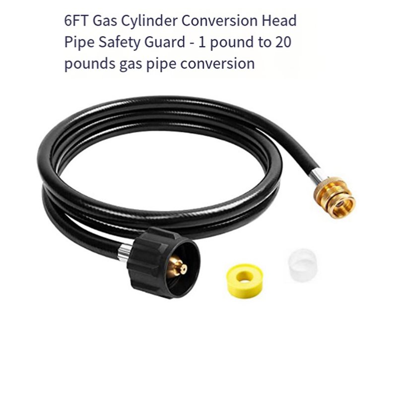 QCC Propane Tanks Adapter Hose - Camping Cooking Easy ulasan dan harga
