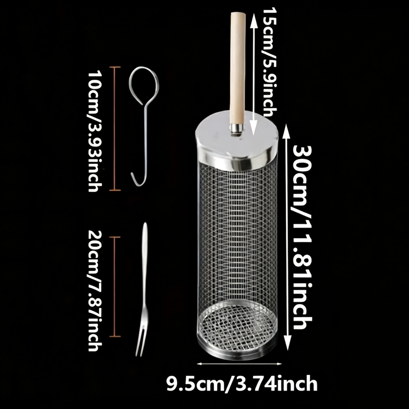 Food Grade Stainless Steel Rou - Camping Cooking Cylinder ulasan dan harga