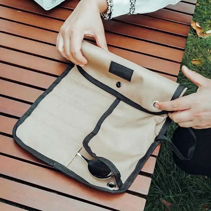Portable Outdoor Tableware Sto - Camping Cooking Utensils Storage ulasan dan harga