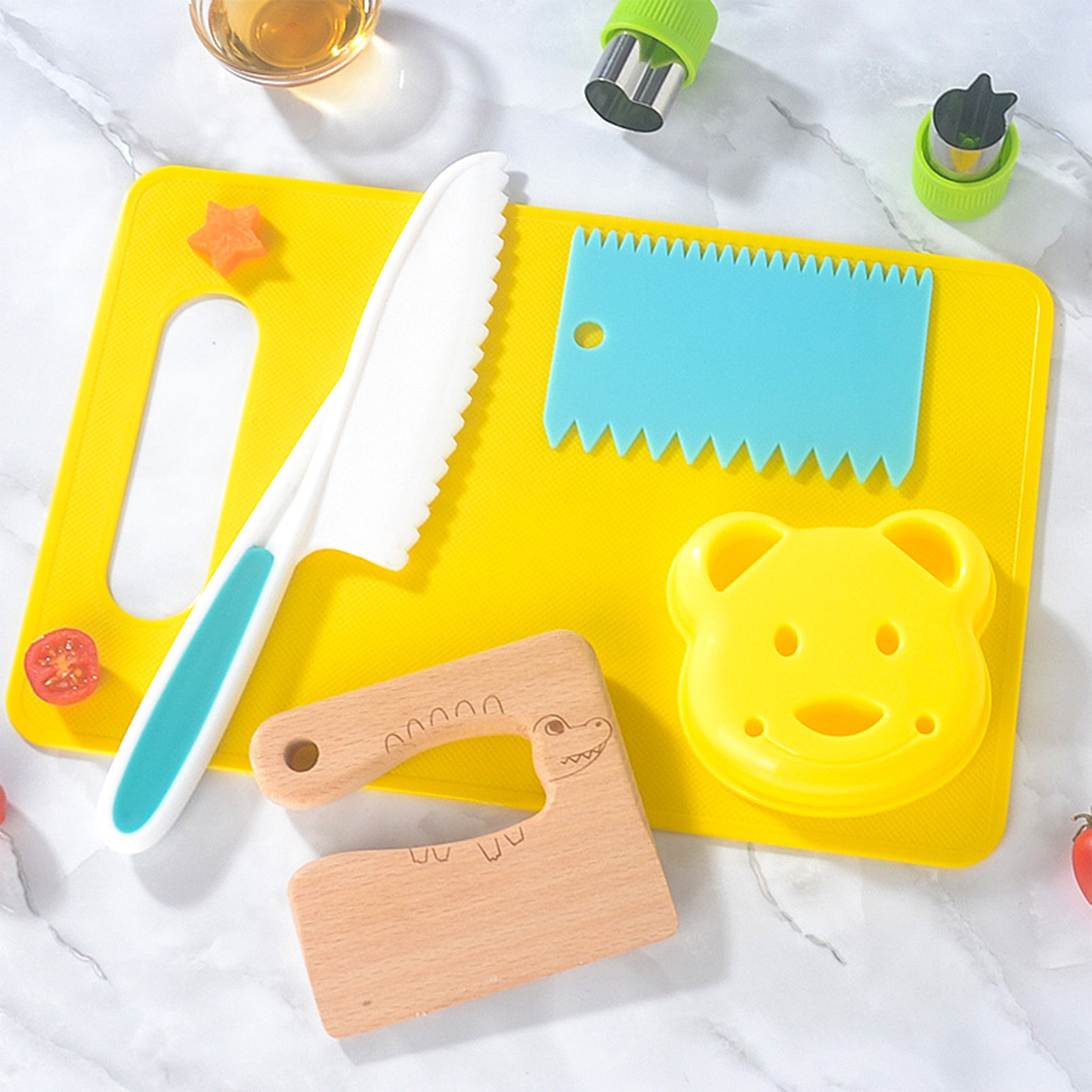 Plastic Kitchen Tools for Kids - Camping Cooking Kids ulasan dan harga