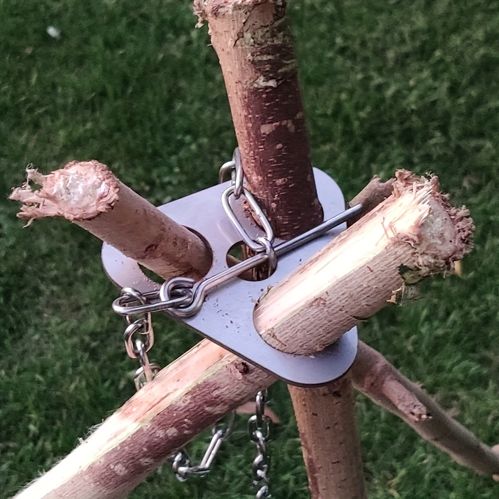 Portable Detachable Outdoor Ba - Camping Cooking Hanger ulasan dan harga