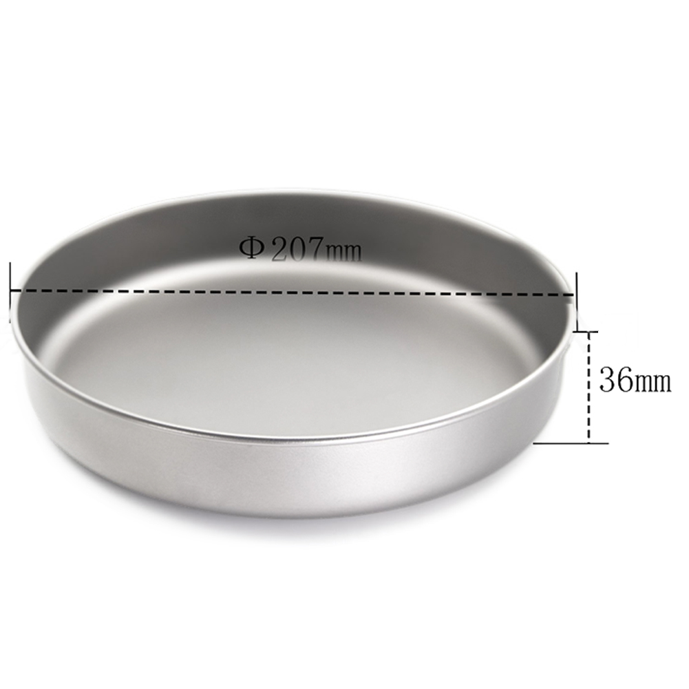 Ultralight Pure Ti Frypan Pot  - Camping Cooking Pan ulasan dan harga