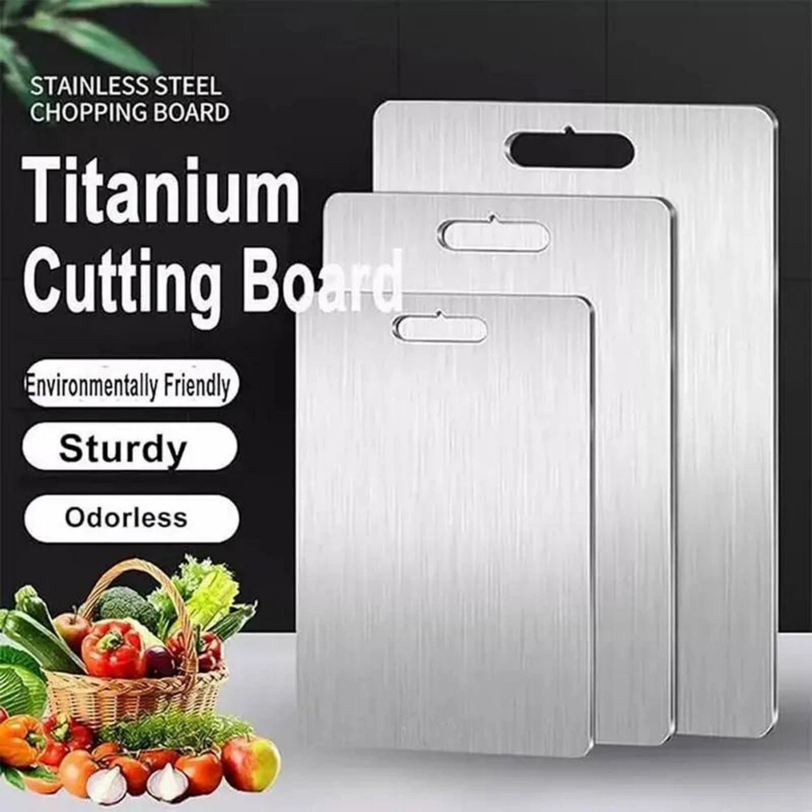 Titanium Coating Cutting Board - Camp Cutting Board ulasan dan harga