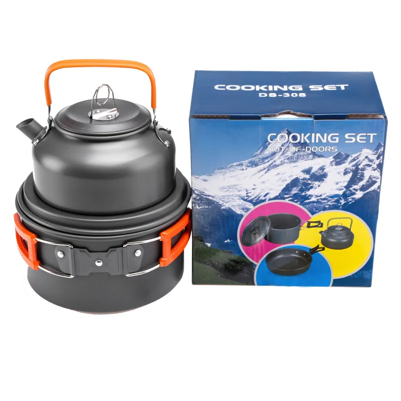 Outdoor Pot Pan Kettle Camping - Camping Cooking Kettle ulasan dan harga