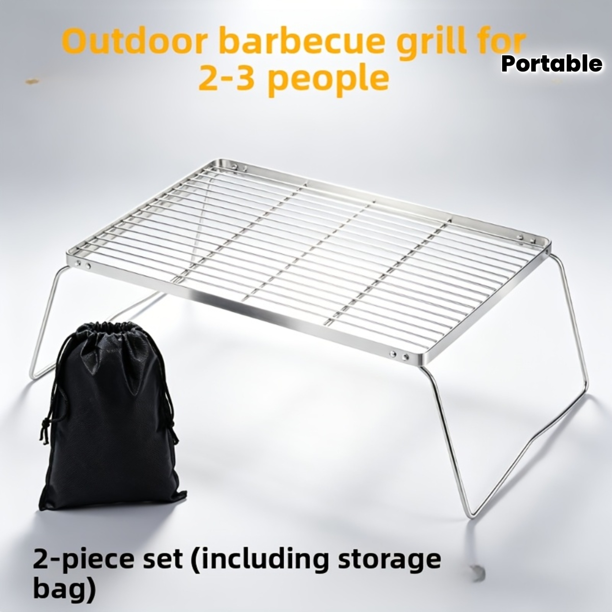 Portable Foldable Stainless Ca - Camping Cooking Accessories ulasan dan harga
