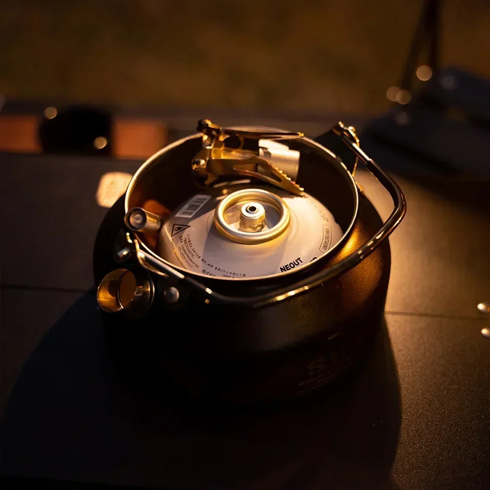 Stainless Steel Kettle 0.8L Po - Camping Cooking Kettle ulasan dan harga