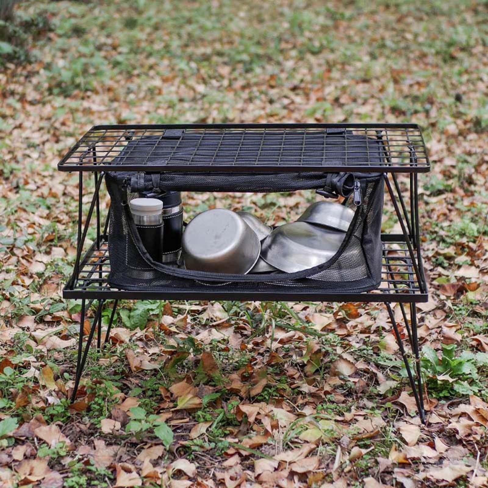 Tableware Storage Bag Portable - Camping Cooking Utensils Storage ulasan dan harga