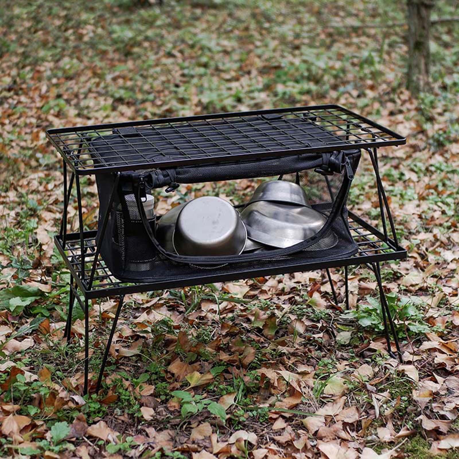 Tableware Storage Bag Portable - Camping Cooking Utensils Storage ulasan dan harga