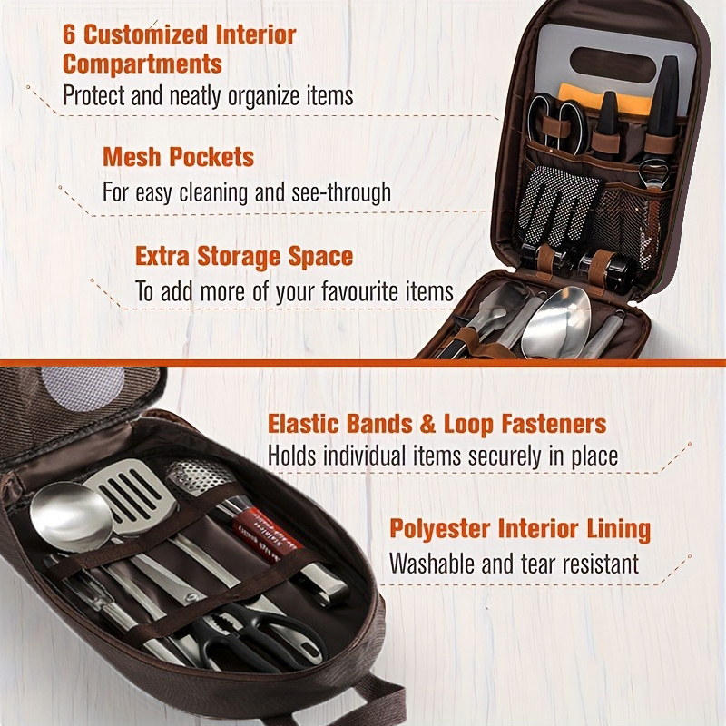 Outdoor Cooking Bag Camping St - Camping Cooking Utensils Storage ulasan dan harga
