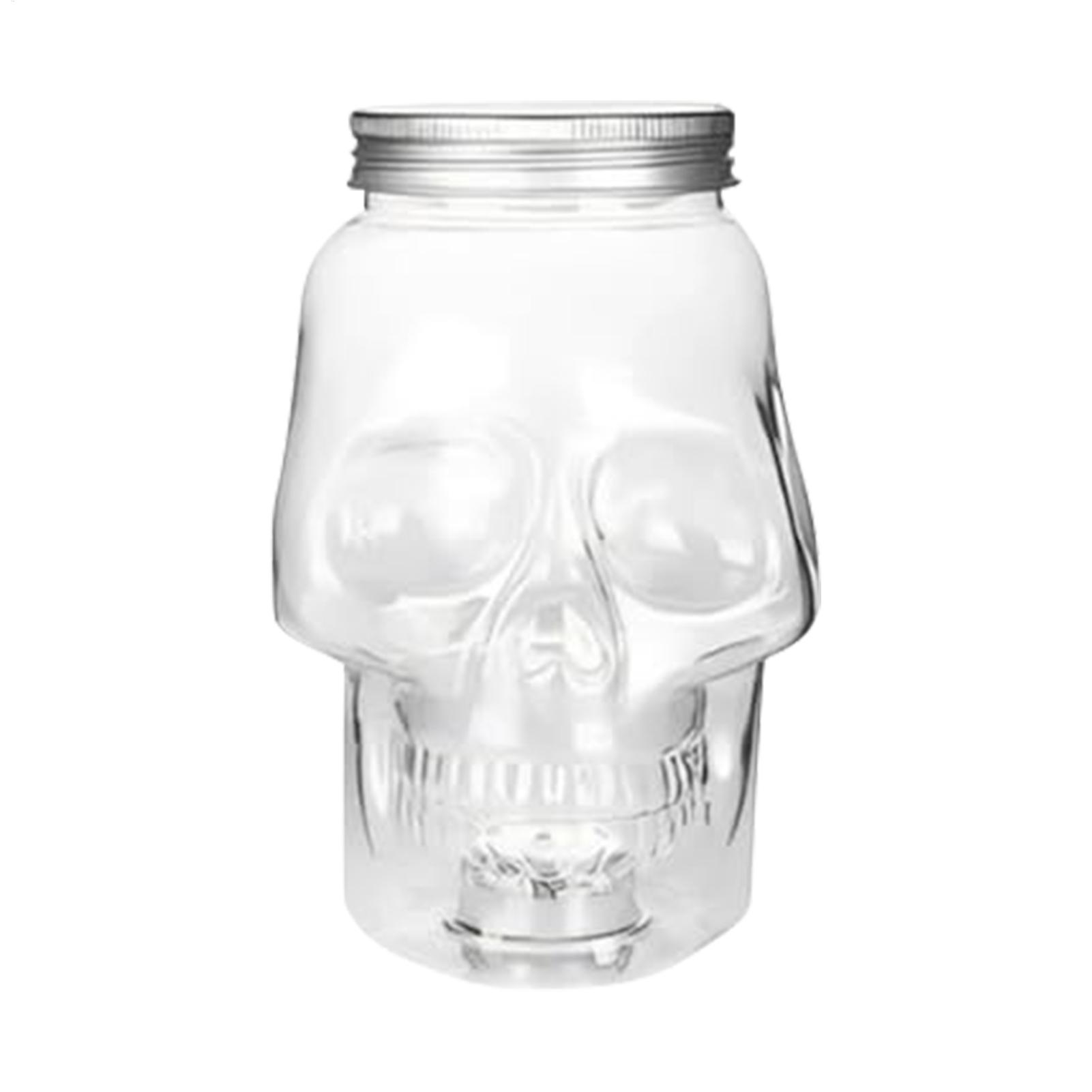500ml/800ml Skull Jars Reusabl - Camping Cooking Kids ulasan dan harga