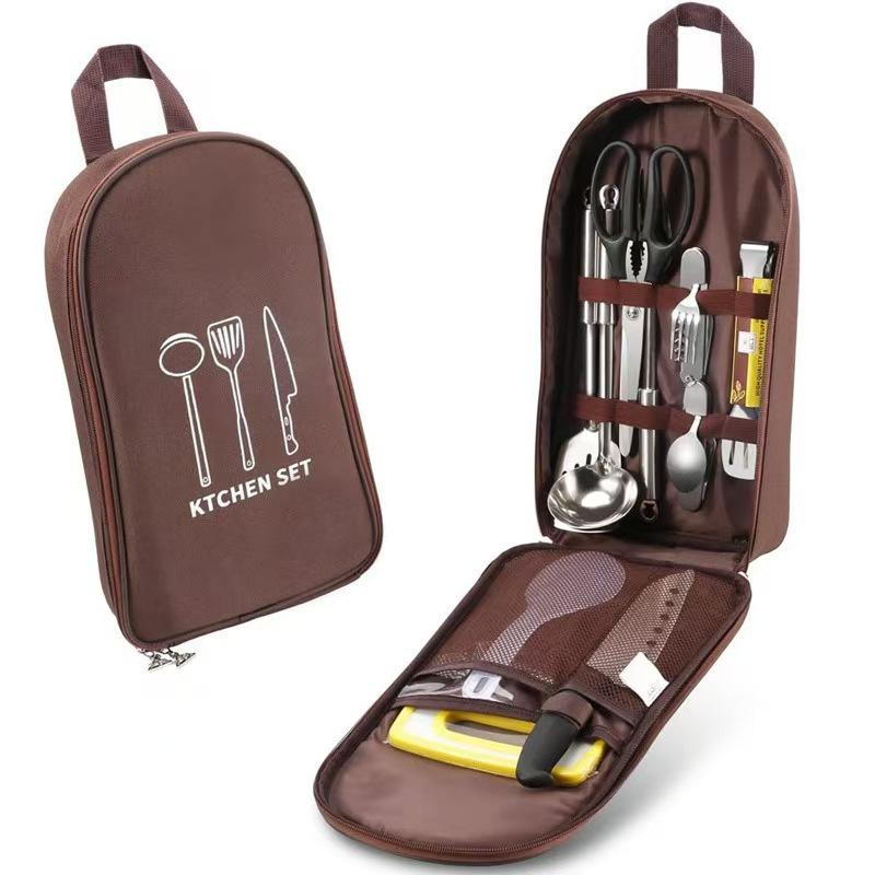 Camping Utensil Organizer Bag  - Camping Cooking Utensils Storage ulasan dan harga