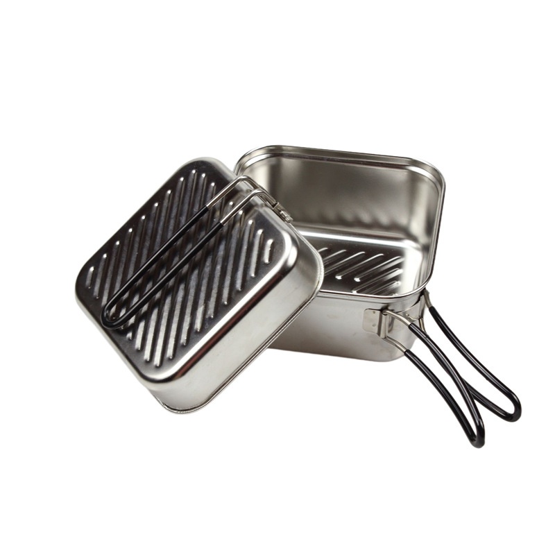 Outdoor Cooking Stainless Stee - Camping Cooking Set Lightweight ulasan dan harga
