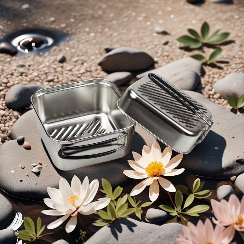 Outdoor Cooking Stainless Stee - Camping Cooking Set Lightweight ulasan dan harga