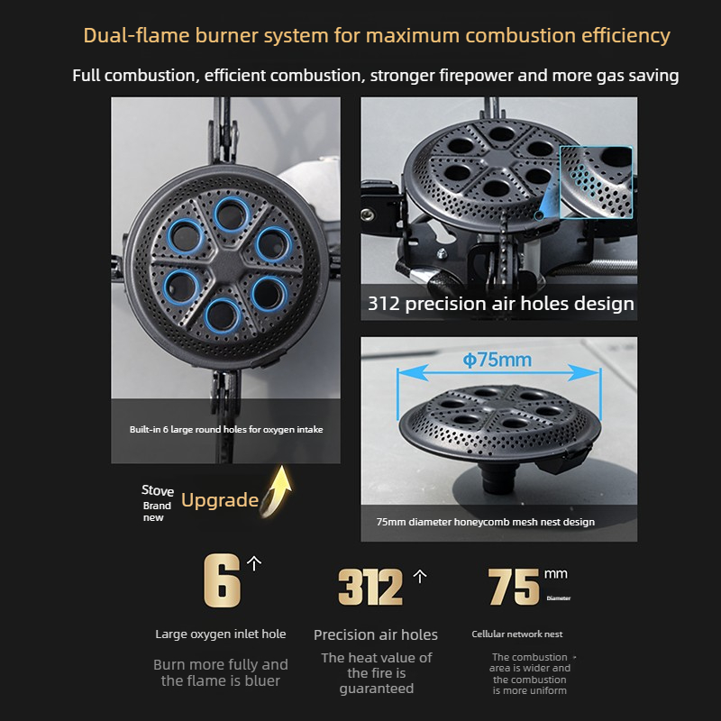 BUERK New UFO Stove Portable F - Camping Cooking Set Lightweight ulasan dan harga