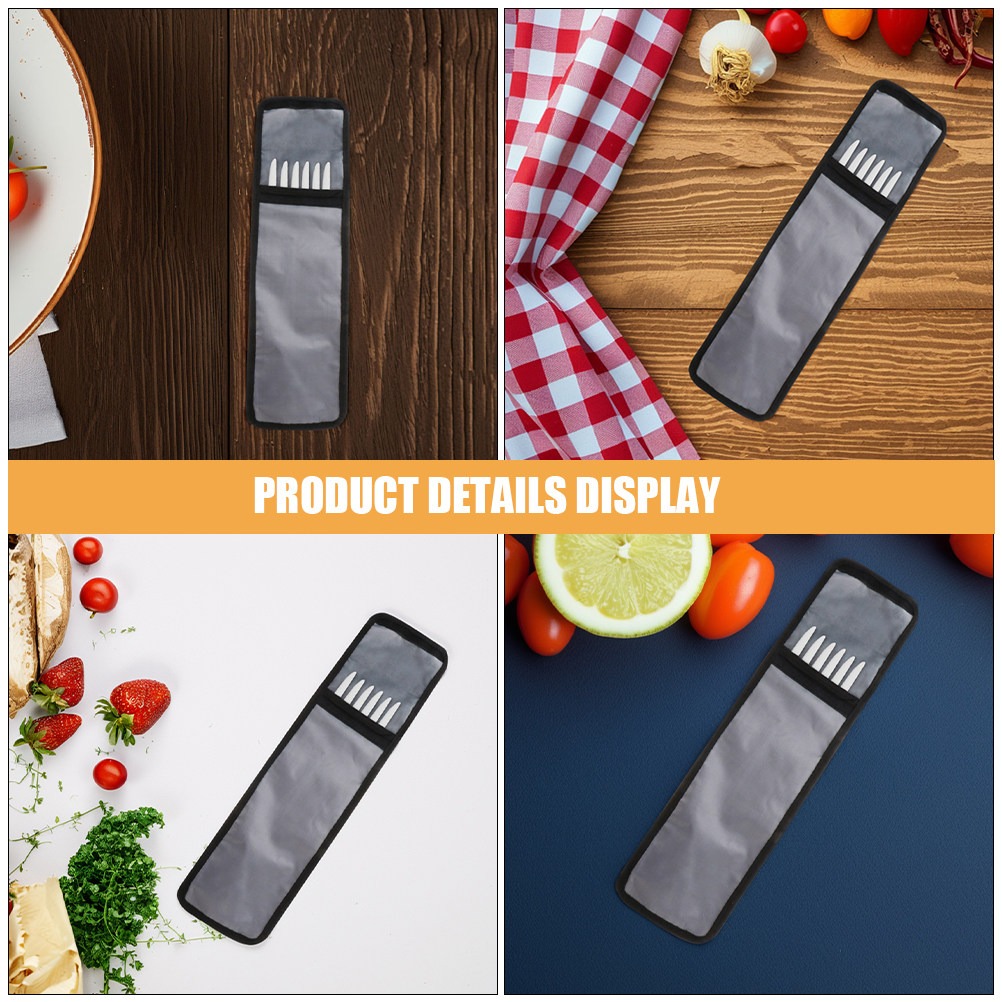 Thickened Oxford Bbq Skewer St - Camping Cooking Utensils Storage ulasan dan harga