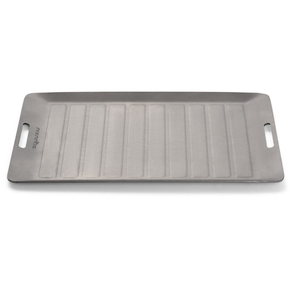 Durable Titanium Camping Grill - Camping Cooking Pan ulasan dan harga