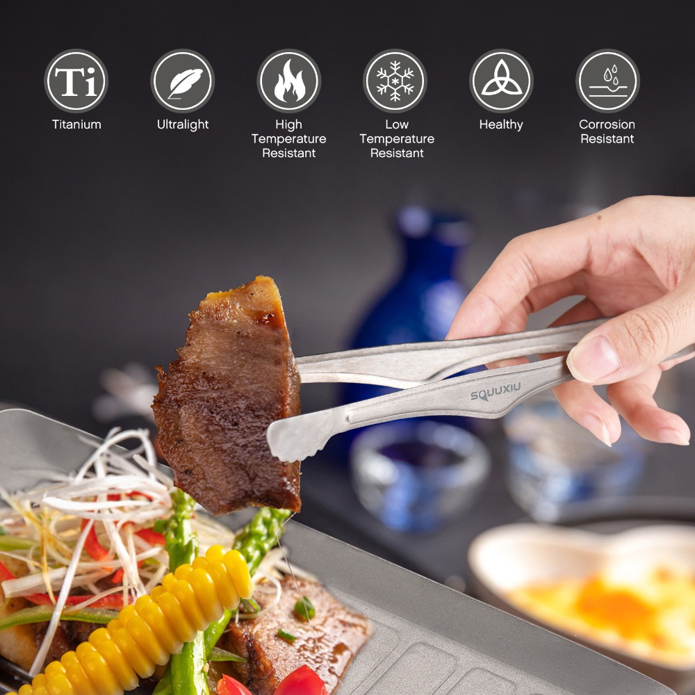 Durable Titanium Camping Grill - Camping Cooking Pan ulasan dan harga