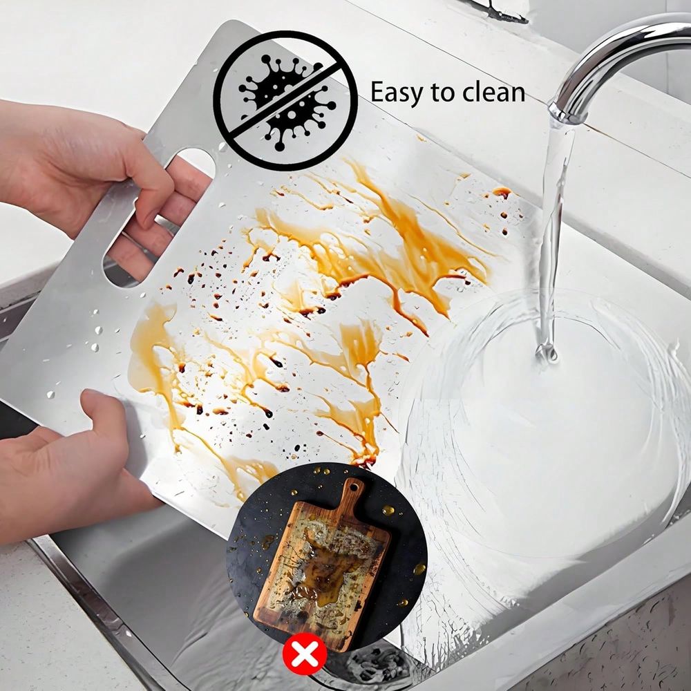 Pcs Stainless Steel Cutting Bo - Camp Cutting Board ulasan dan harga