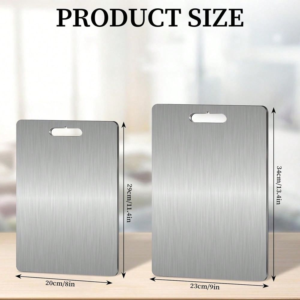 Pcs Stainless Steel Cutting Bo - Camp Cutting Board ulasan dan harga
