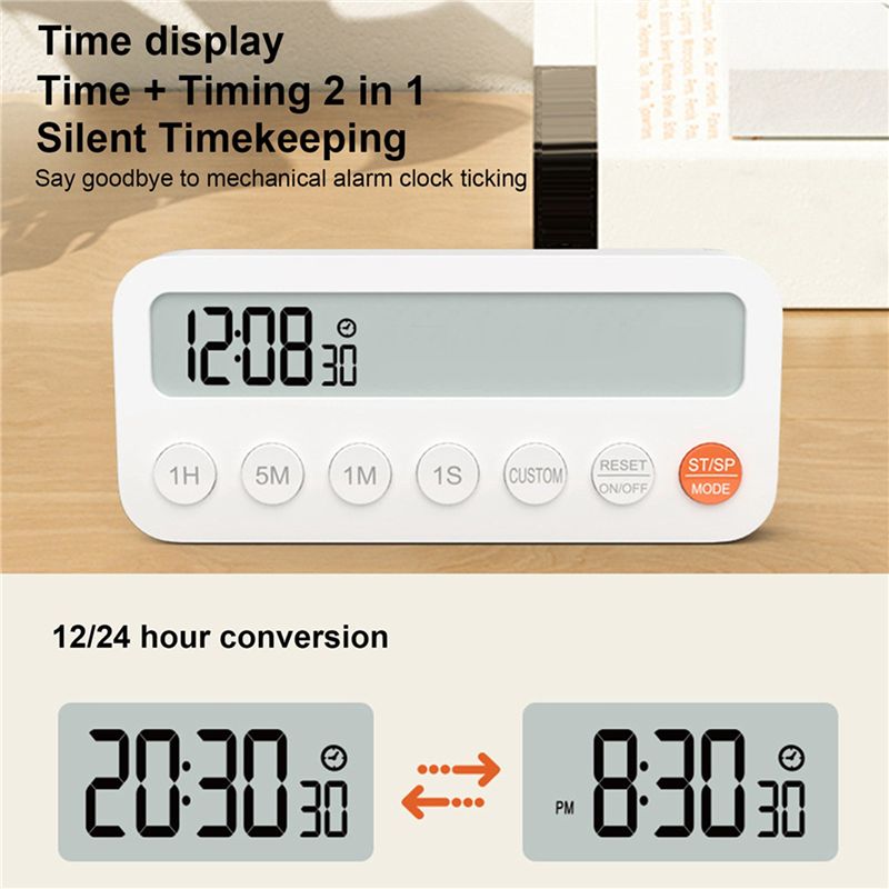 PORK-2X Digital Kitchen Timer  - Camping Cooking Kids ulasan dan harga