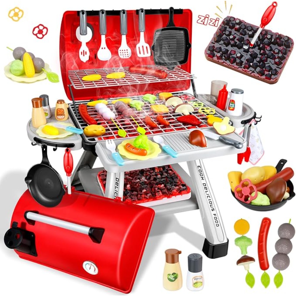 Barbecue Grill Toy Set Kids BB - Camping Cooking Kids ulasan dan harga