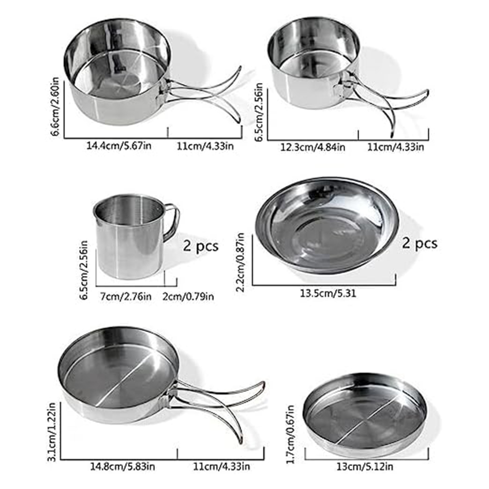 12.5CM D, 5.7CM H Camping Cook - Camping Cooking Easy ulasan dan harga