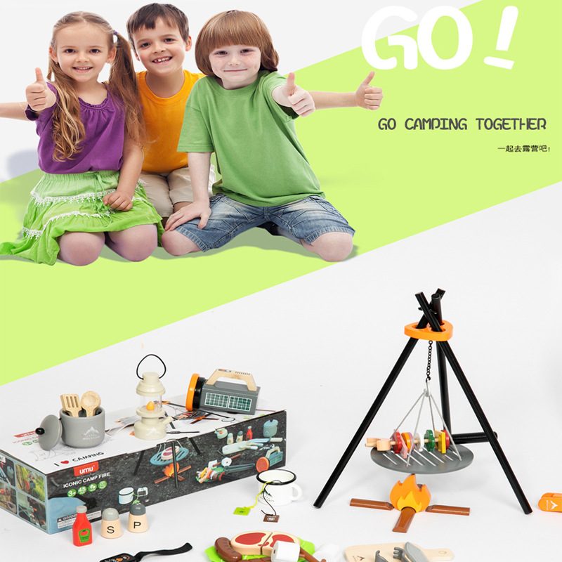 Educational Toy for Kids Funny - Camping Cooking Kids ulasan dan harga