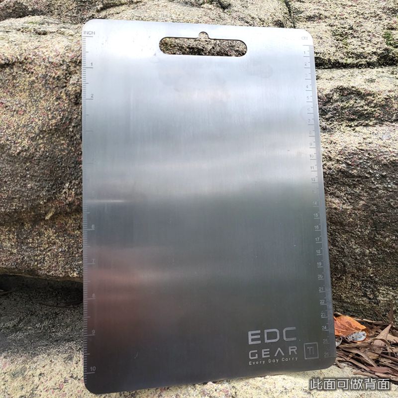 Thick Titanium Alloy Cutting B - Camp Cutting Board ulasan dan harga