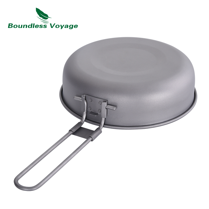 Boundless Voyage Ultra-light T - Camping Cooking Pan ulasan dan harga