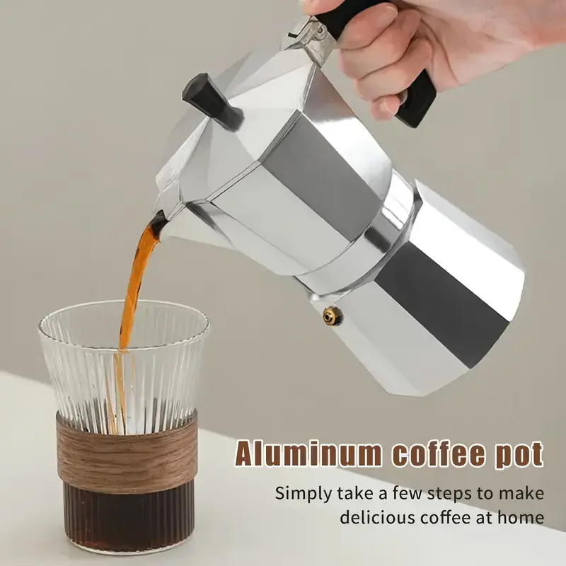Classic Aluminum Moka Pot 50-3 - Camping Cooking Accessories ulasan dan harga