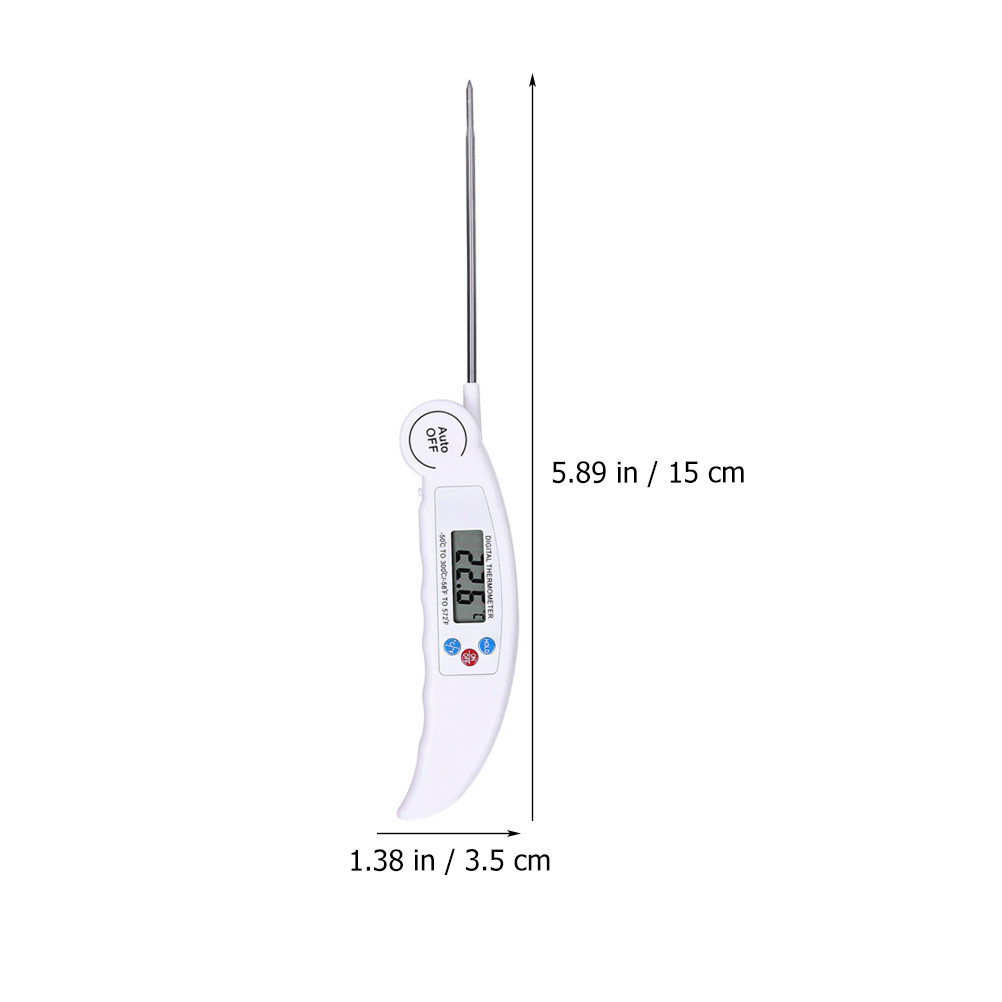 Folding Digital Kitchen Thermo - Camping Cooking Meat ulasan dan harga