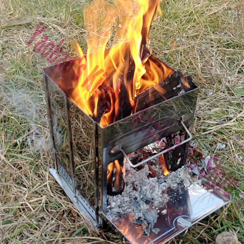 Wood Stove Outdoor Camping Equ - Camping Cooking Accessories ulasan dan harga