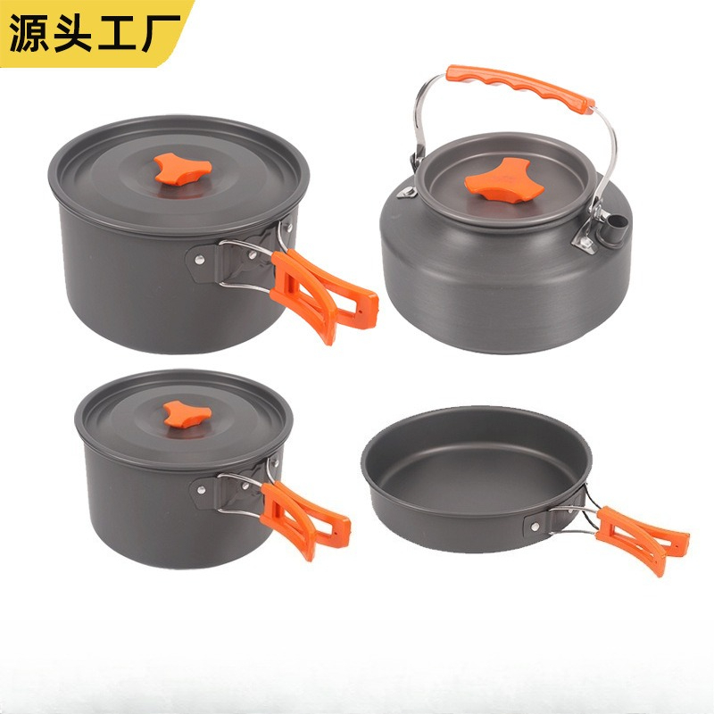 Portable Outdoor Cookware Set  - Camping Cooking Kettle ulasan dan harga