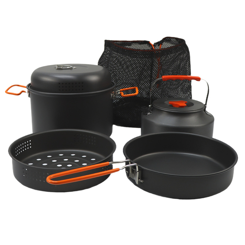 Outdoor Cookware Set Camping C - Camping Cooking Pan ulasan dan harga