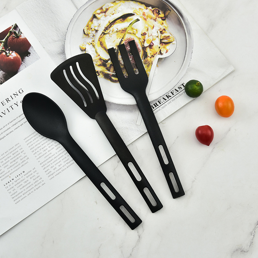 3PCS Nylon kitchenware Spatula - Camping Cooking Kids ulasan dan harga