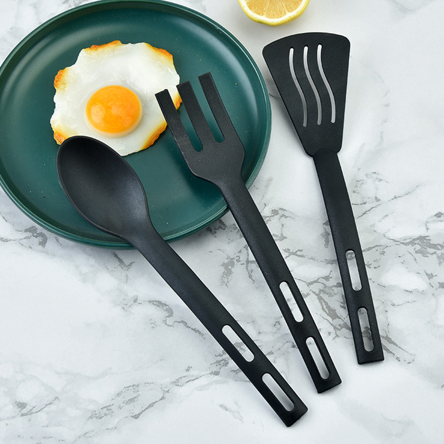 3PCS Nylon kitchenware Spatula - Camping Cooking Kids ulasan dan harga