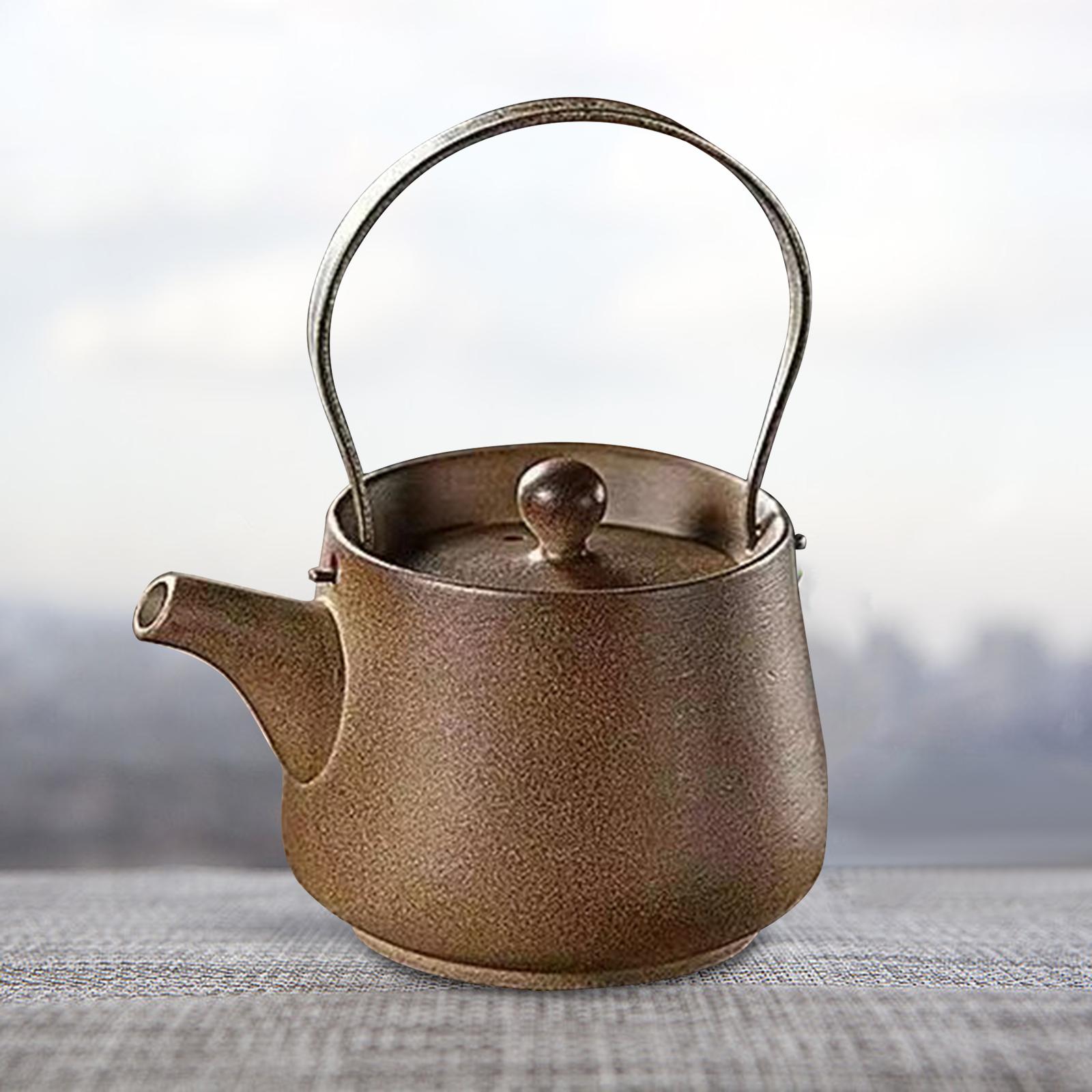 200ml Ceramic Teapot Farmhouse - Camping Cooking Kettle ulasan dan harga