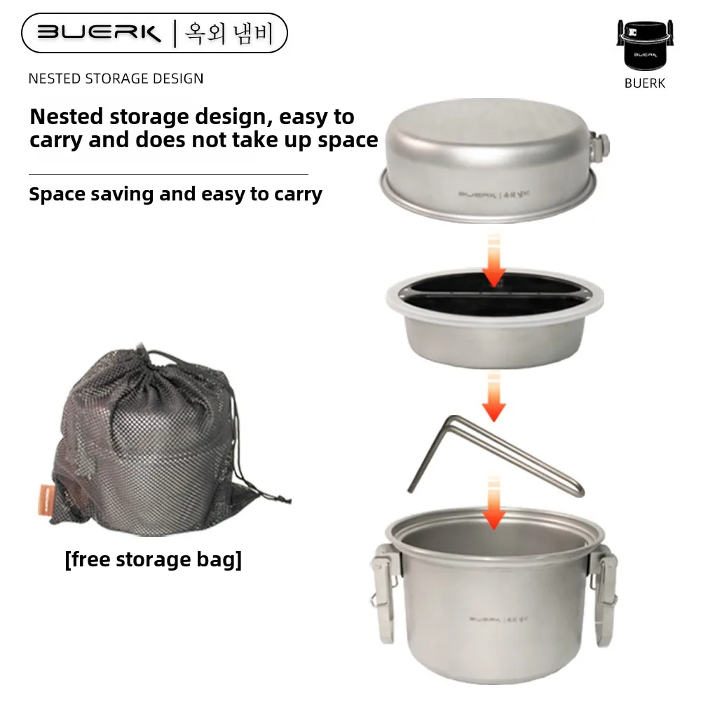 Outdoor Camping Multi Function - Camping Cooking Pan ulasan dan harga