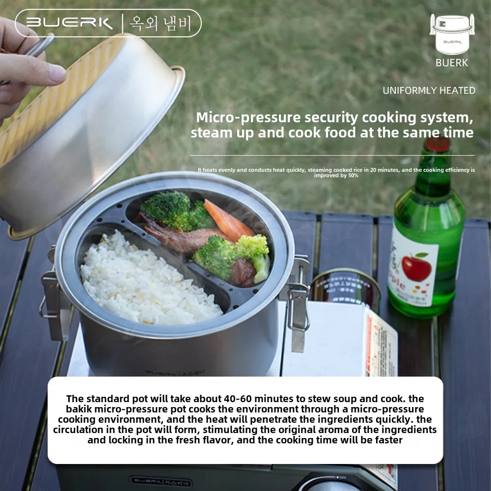 Outdoor Camping Multi Function - Camping Cooking Pan ulasan dan harga